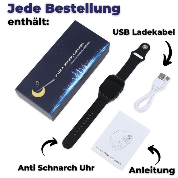 Anti Schnarch Uhr - Revolution gegen Schnarchen