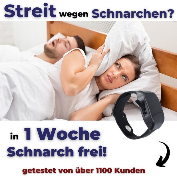 Anti Schnarch Uhr - Revolution gegen Schnarchen